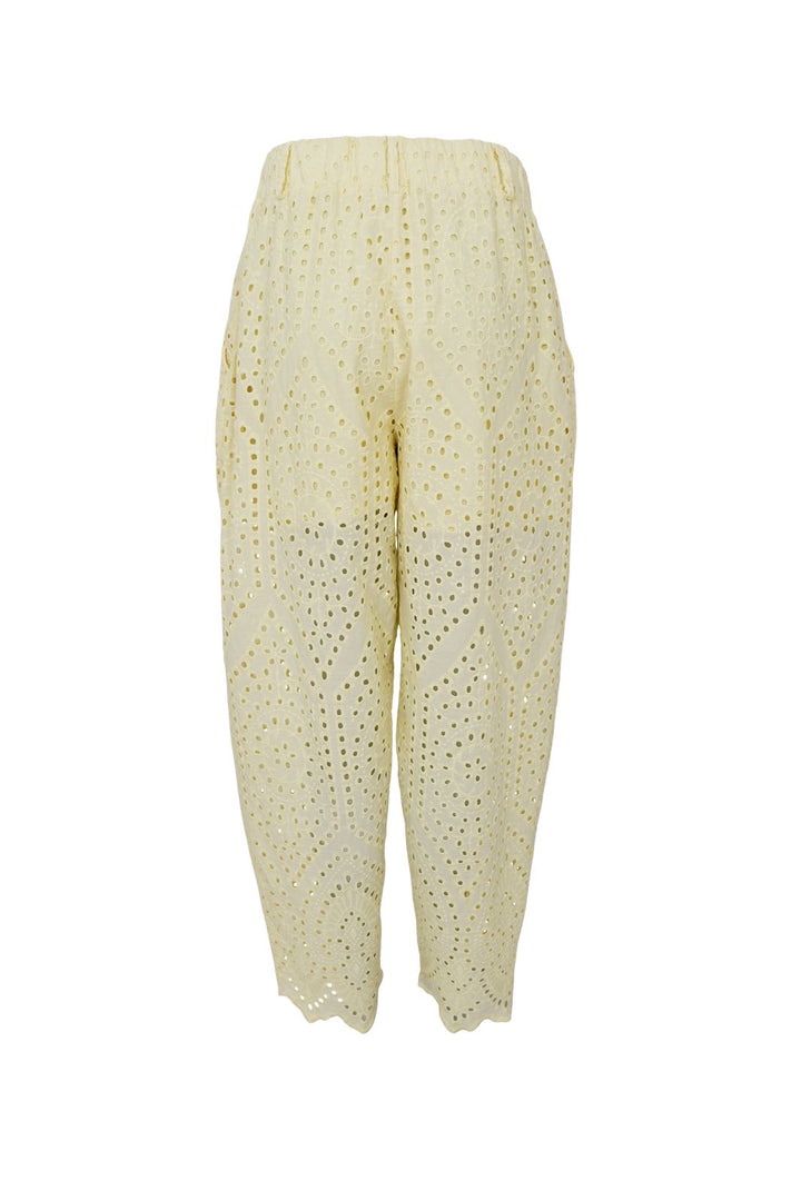 Black Colour - Bcfrey Barrel Lace Pant 41196 - Lt. Yellow