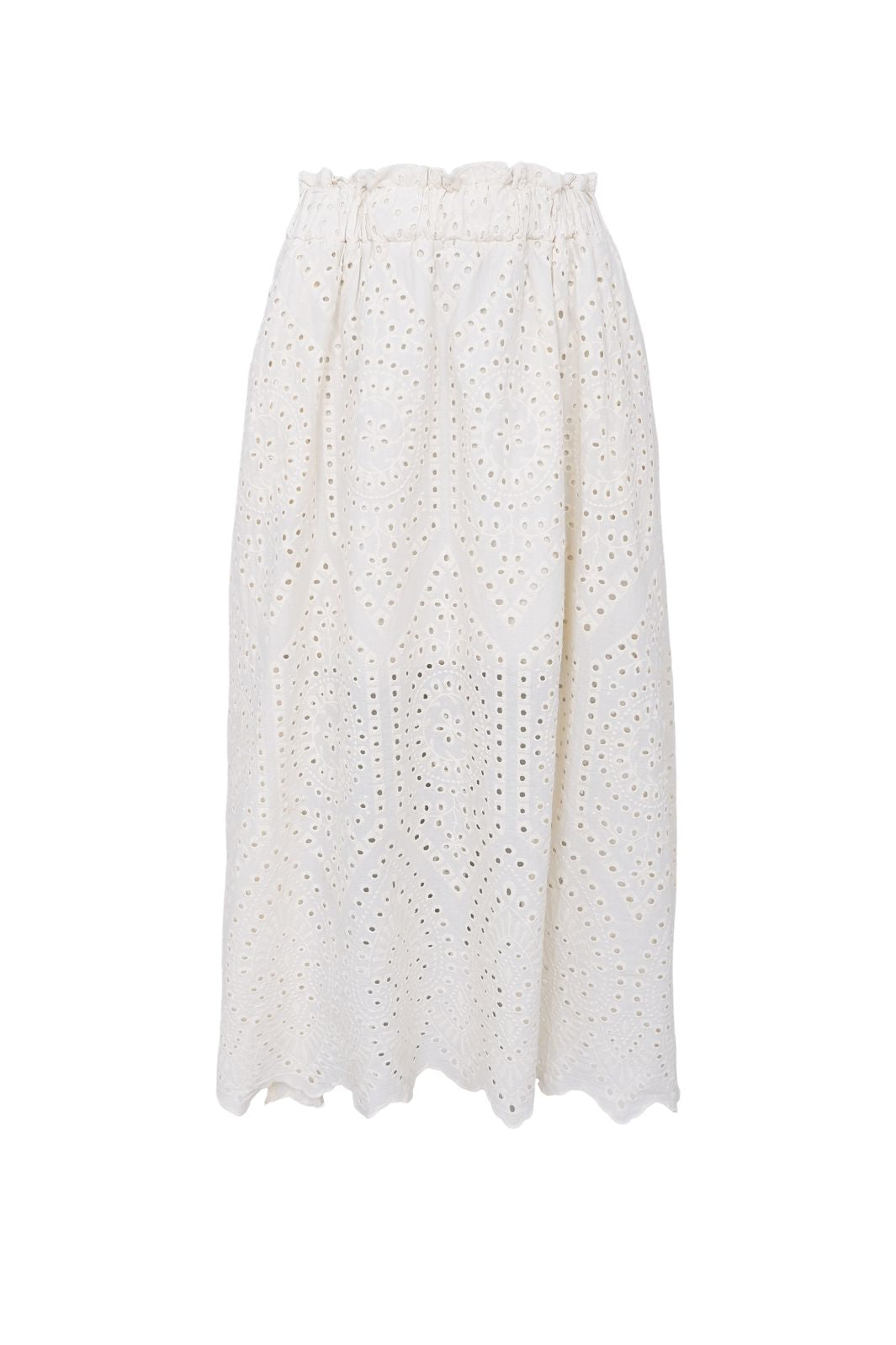 Black Colour - Bcfrey Lace Skirt 41192 - Creme