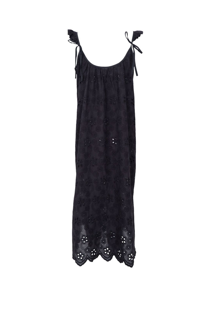 Black Colour - Bcjuliana Lace Strap Dress 41182 - Black