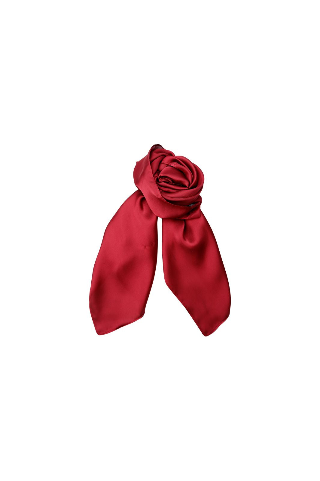 Black Colour - Bckit Mini Scarf 3515 - Wine