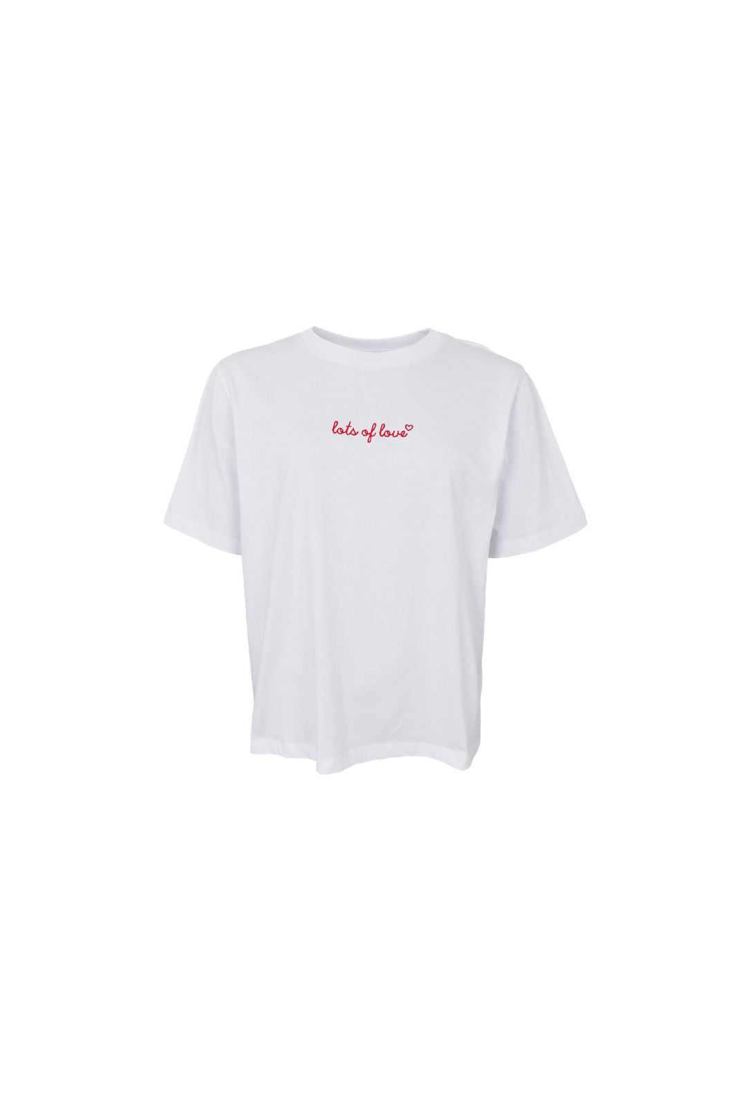 Black Colour - Bclove Ss Tee 41142 - Shirts - White