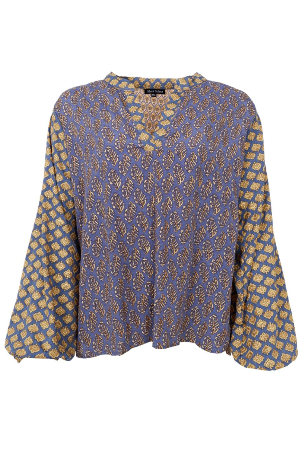 Black Colour - Bcluna Blouse 39232 - Blue Multi