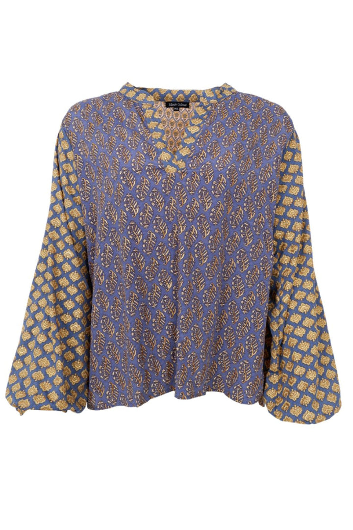 Black Colour - Bcluna Blouse 39232 - Blue Multi