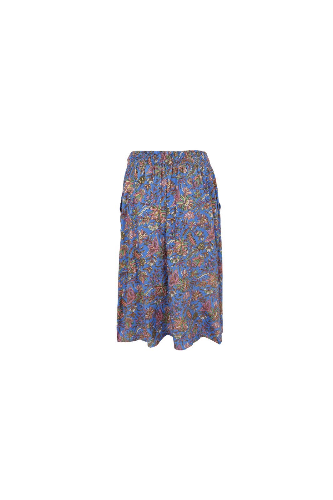Black Colour - Bcluna Regular Midi Skirt 39135 - Violet Blue