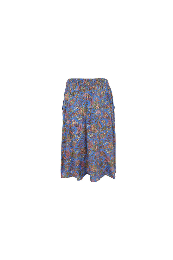 Black Colour - Bcluna Regular Midi Skirt 39135 - Violet Blue