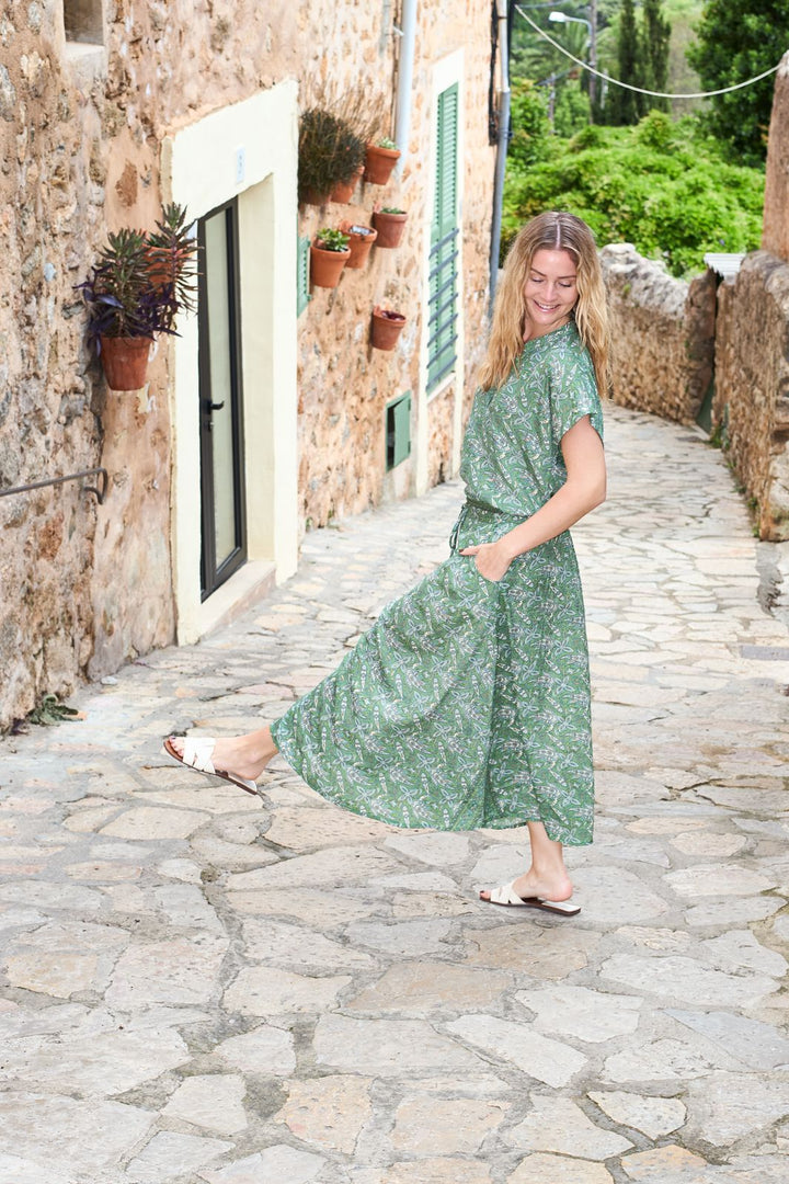 Black Colour - Bcluna Regular Skirt 39230 - Glory Green