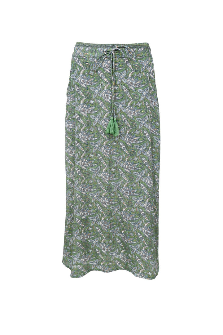 Black Colour - Bcluna Regular Skirt 39230 - Glory Green