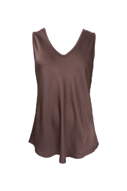 Black Colour - Bcmabel Double V-Neck Top 41210 - Shirts - Coffee