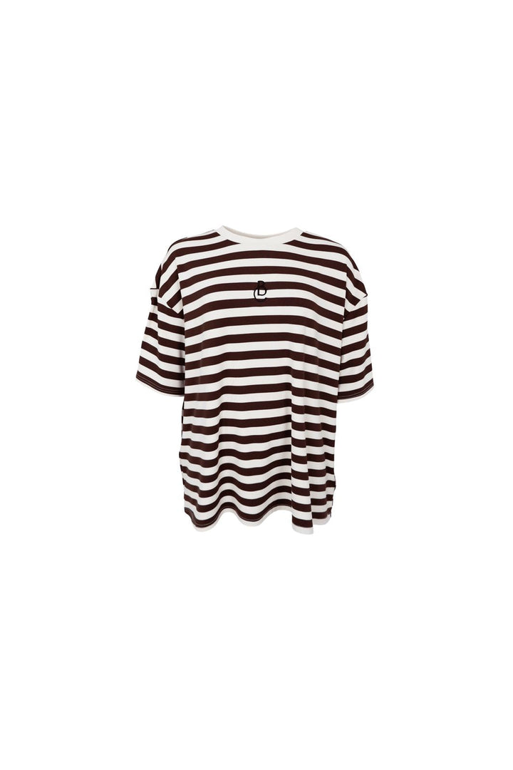 Black Colour - Bcmadelyn Big Tee 41119 - Shirts - Coffee
