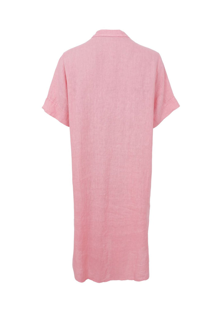 Black Colour - Bcmelina Long Linen Dress 40412 - Candy Rose