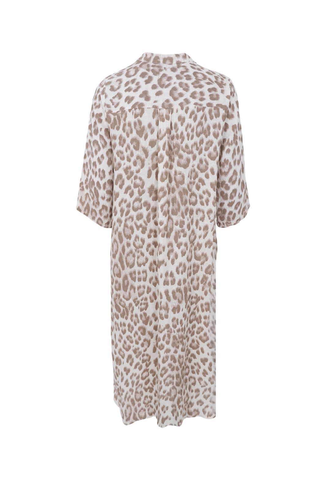 Black Colour - Bcmelina Shirt Dress 40421 - Nougat Leo