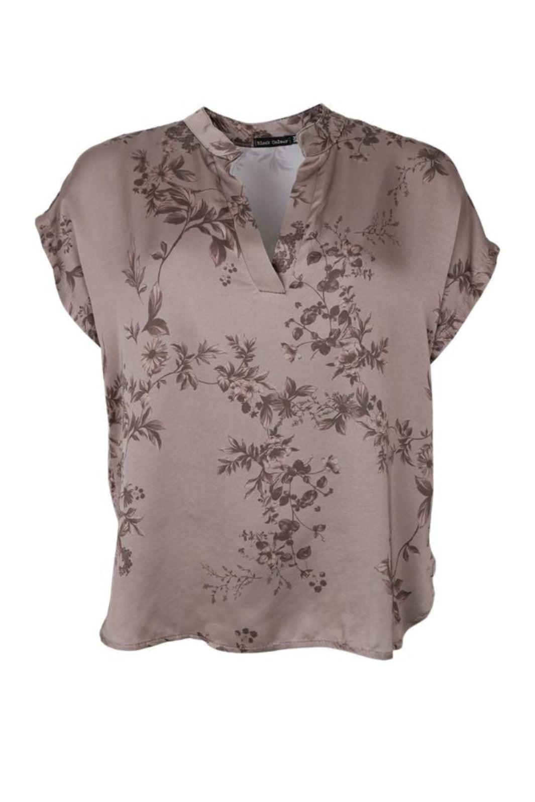 Black Colour - Bcnancy Ss Blouse 41240 - Taupe