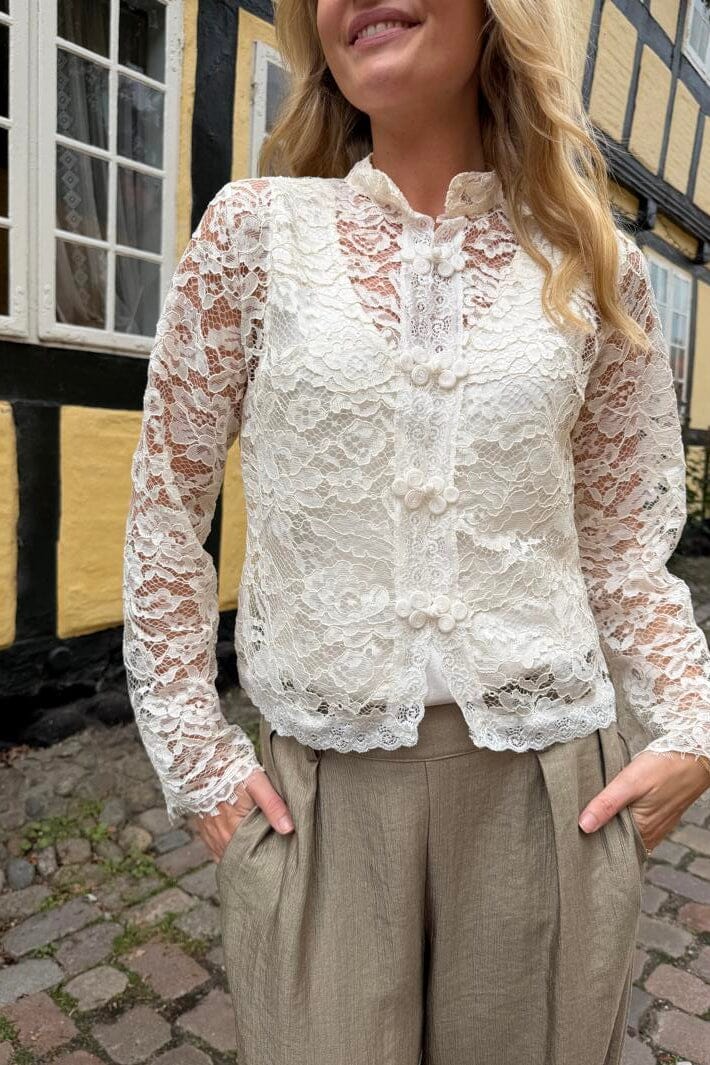 Black Colour - Bcrosa Napoleon Shirt 41212 - Off White