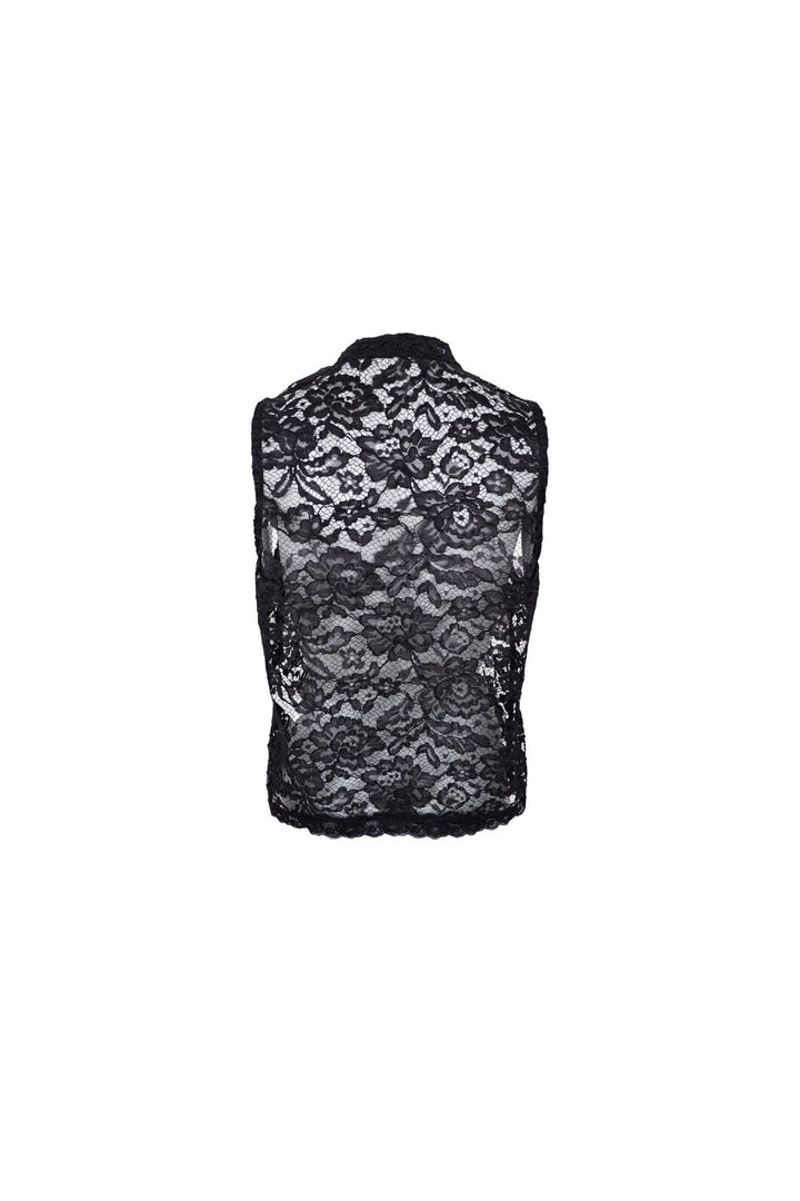 Black Colour - Bcrosa Napoleon Top 41300 - Shirts - Black