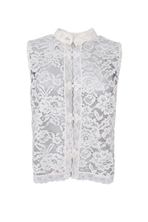 Black Colour - Bcrosa Napoleon Top 41300 - Shirts - Off White