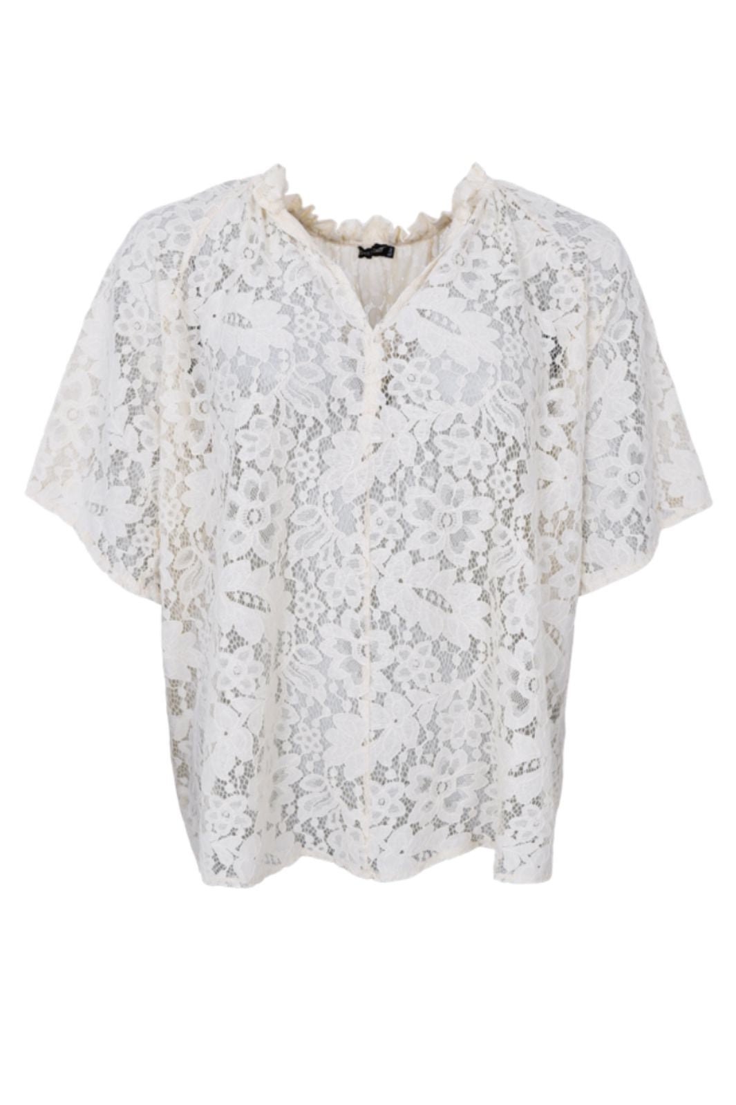 Black Colour - Bcsally Lace Blouse 41178 - Champagne