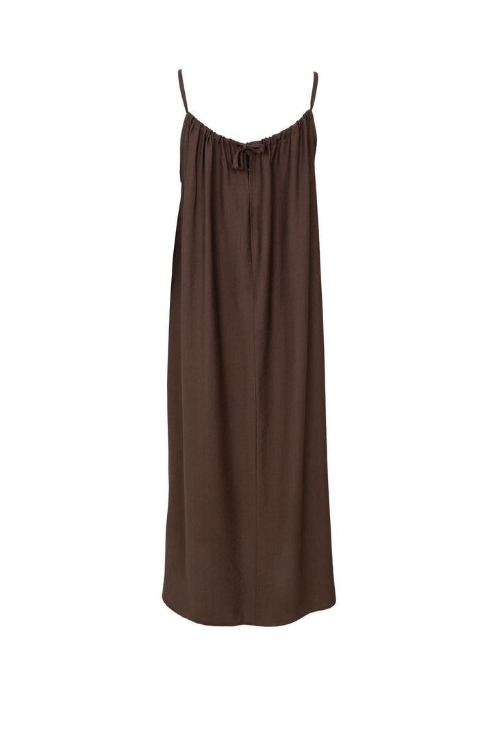 Black Colour - Bcsamos Strap Dress 41194 - Coffee