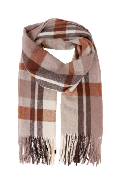 Black Colour - Bcsiri Winter Scarf 208468 - Burnt Orange
