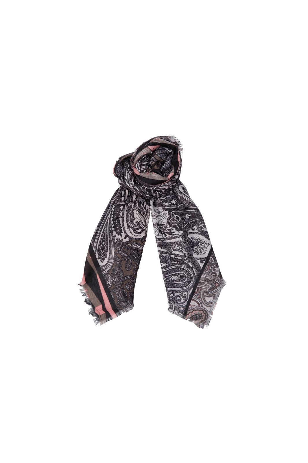 Black Colour - Bctalia Scarf 208391 - Grey