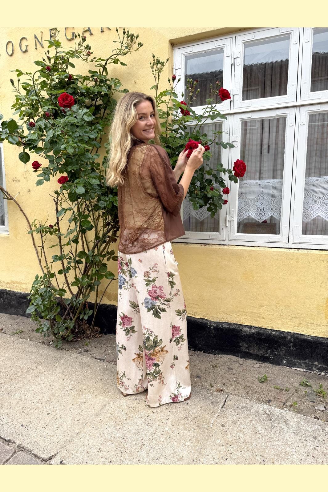 Black Colour - Bczalina Pant 41214 - Creme