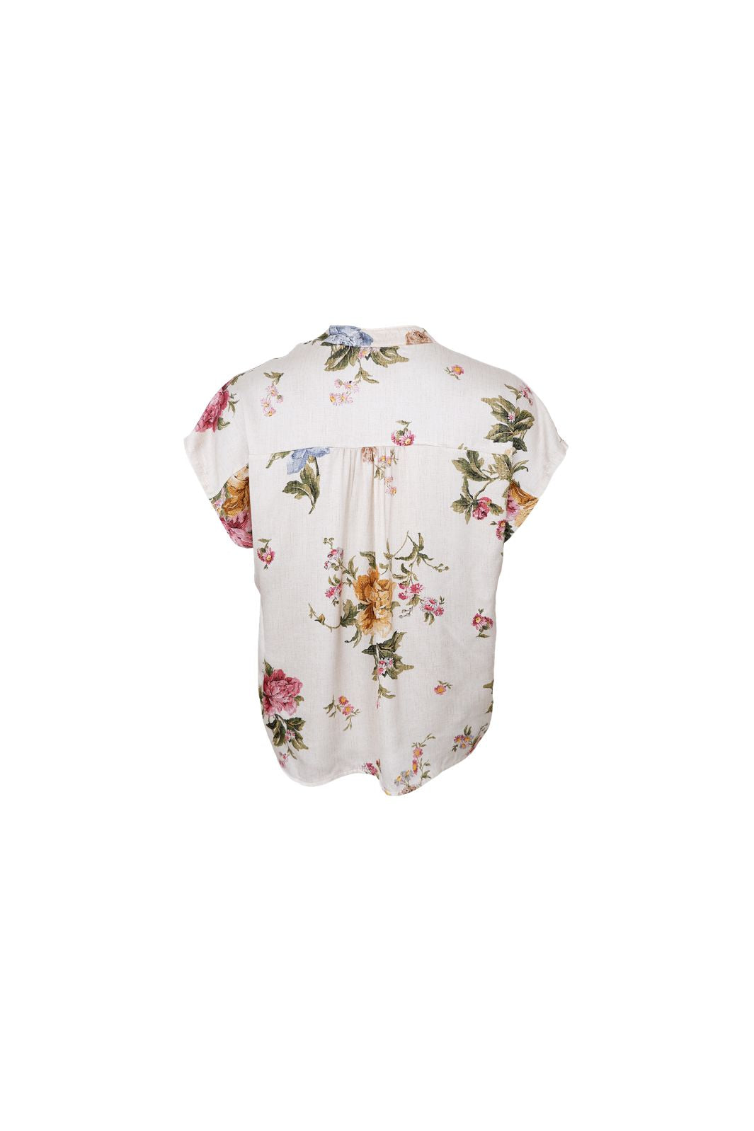 Black Colour - Bczalina Ss Blouse 41262 - Creme