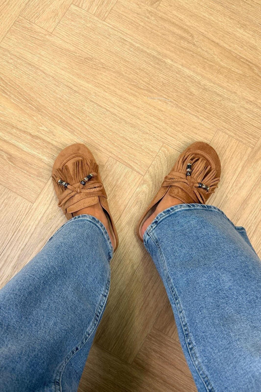 Bloom - Aster Loafers - Camel Loafers 
