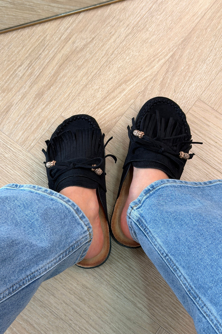 Bloom - Bluebell Loafers - Black Loafers 