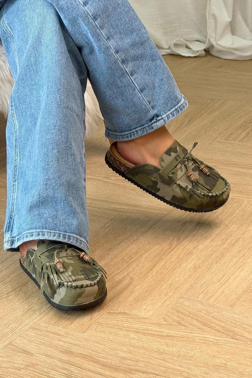Bloom - Bluebell Loafers - Camouflage Loafers 