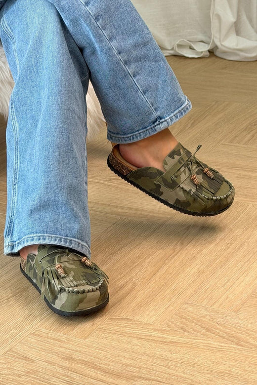Bloom - Bluebell Loafers - Camouflage Loafers 