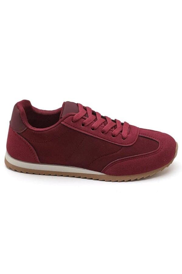 Bloom - Buttercup Sneakers - Burgundy Sneakers 
