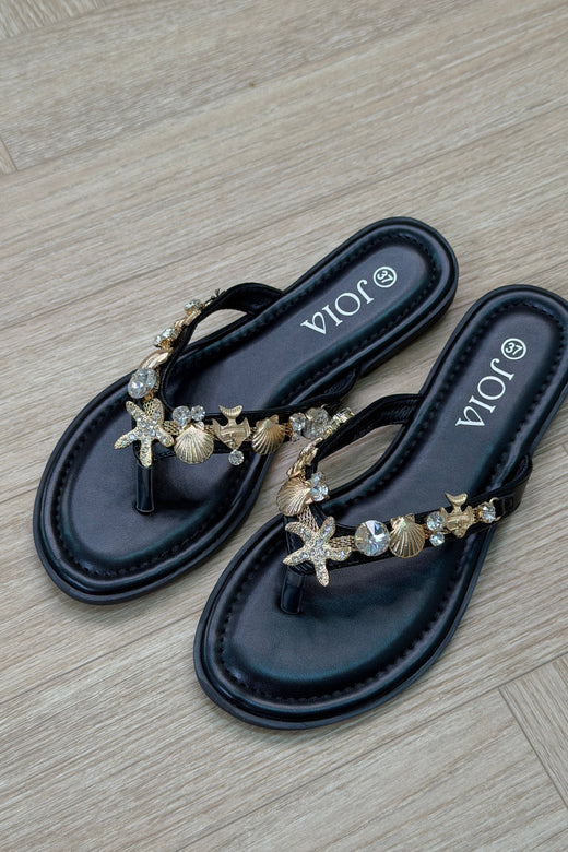 Bloom - Columbine Sandals - Black Sandaler 