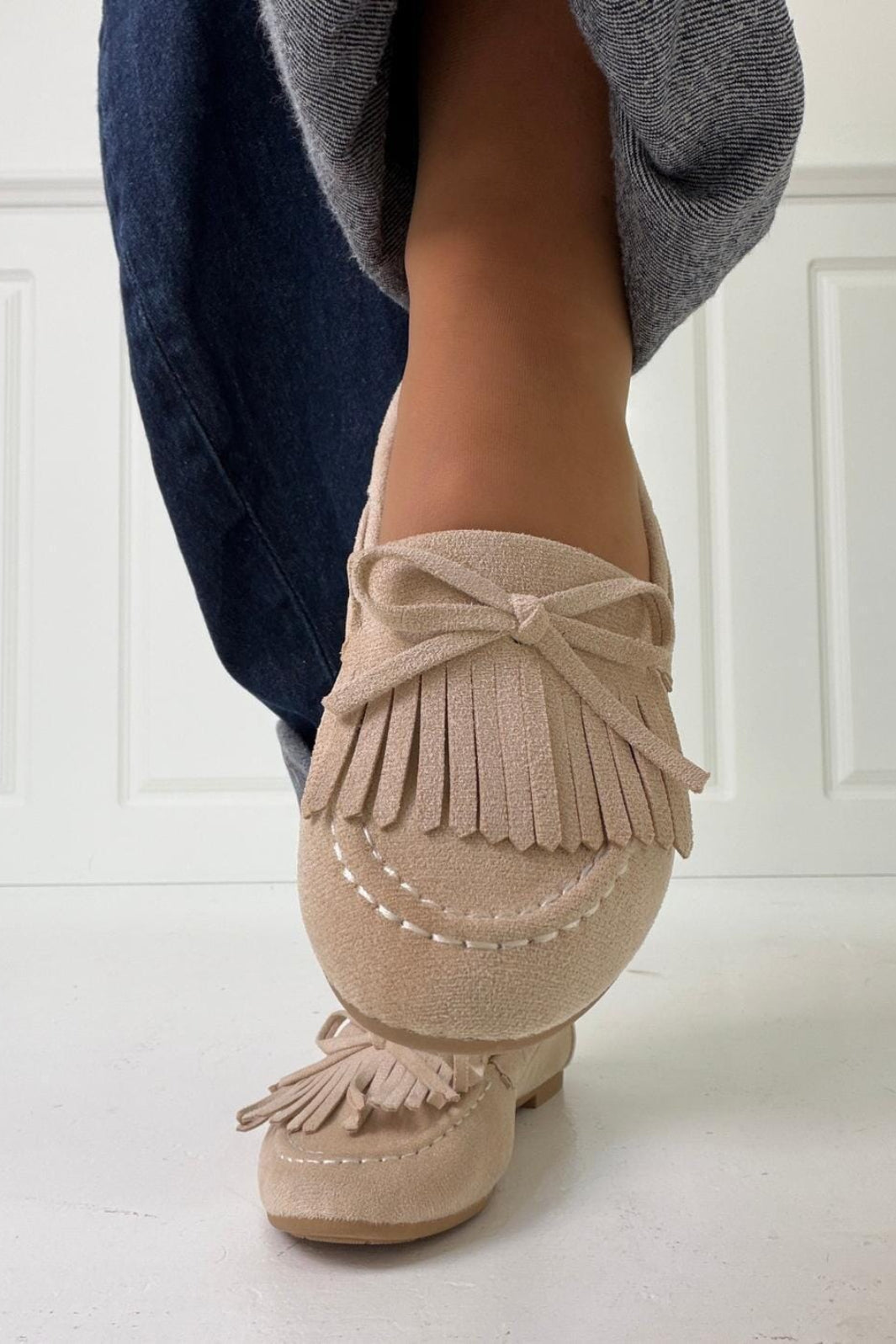 Bloom - Crocus Loafers - Beige Loafers 