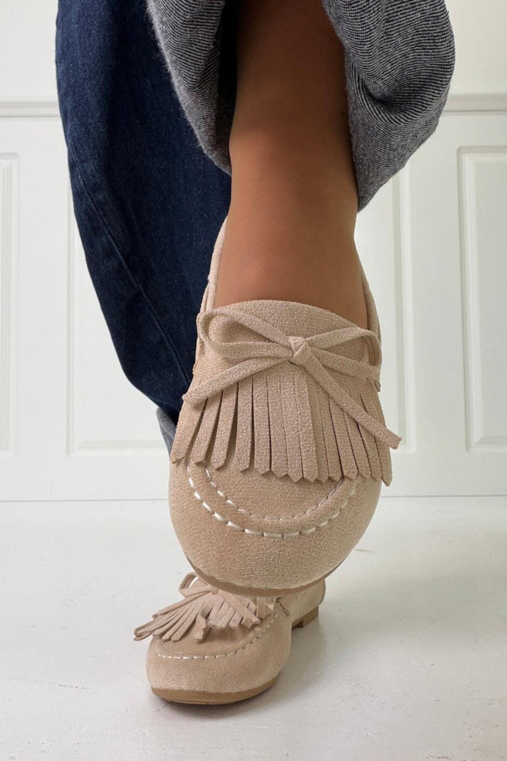 Bloom - Crocus Loafers - Beige Loafers 