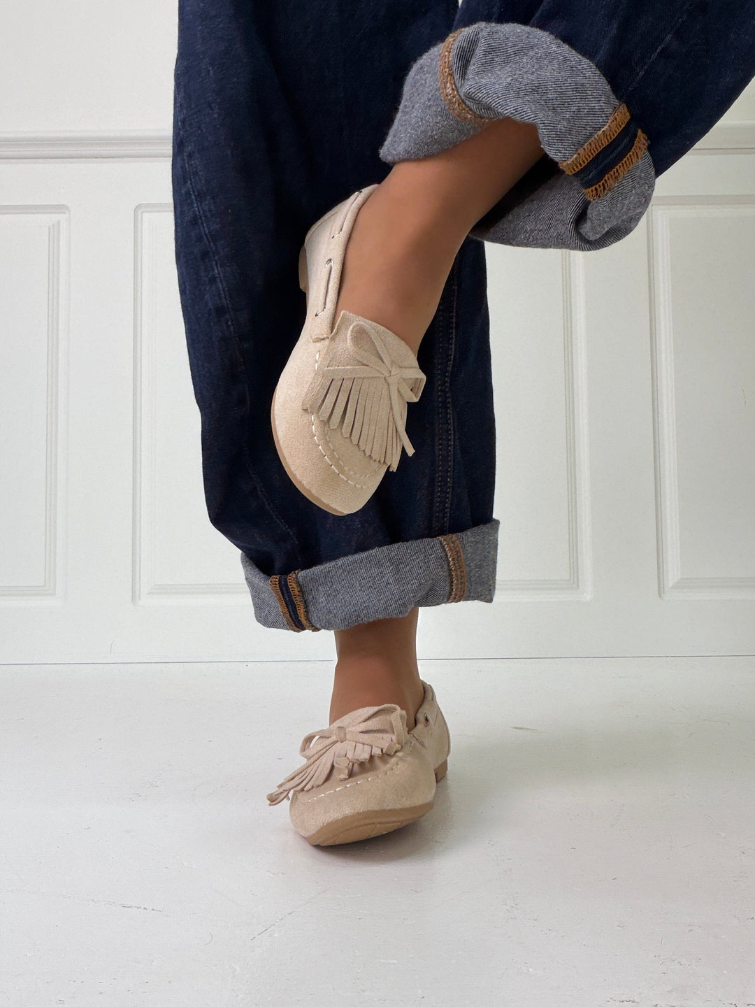 Bloom - Crocus Loafers - Beige Loafers 