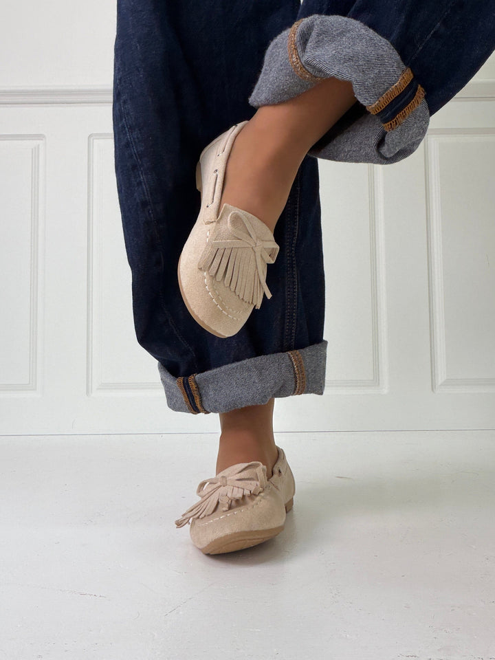 Bloom - Crocus Loafers - Beige Loafers 