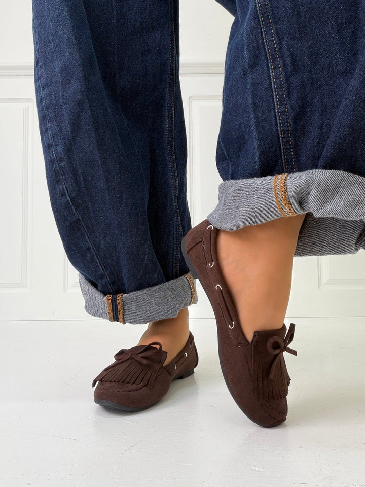 Bloom - Crocus Loafers - Dark Maroon Loafers 