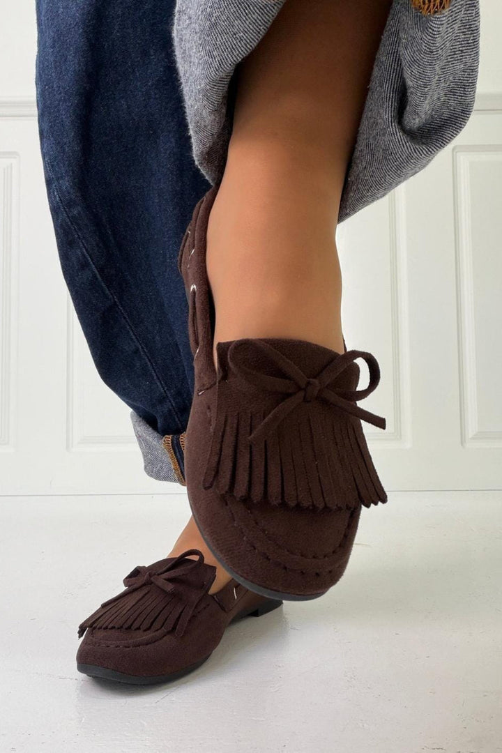 Bloom - Crocus Loafers - Dark Maroon Loafers 