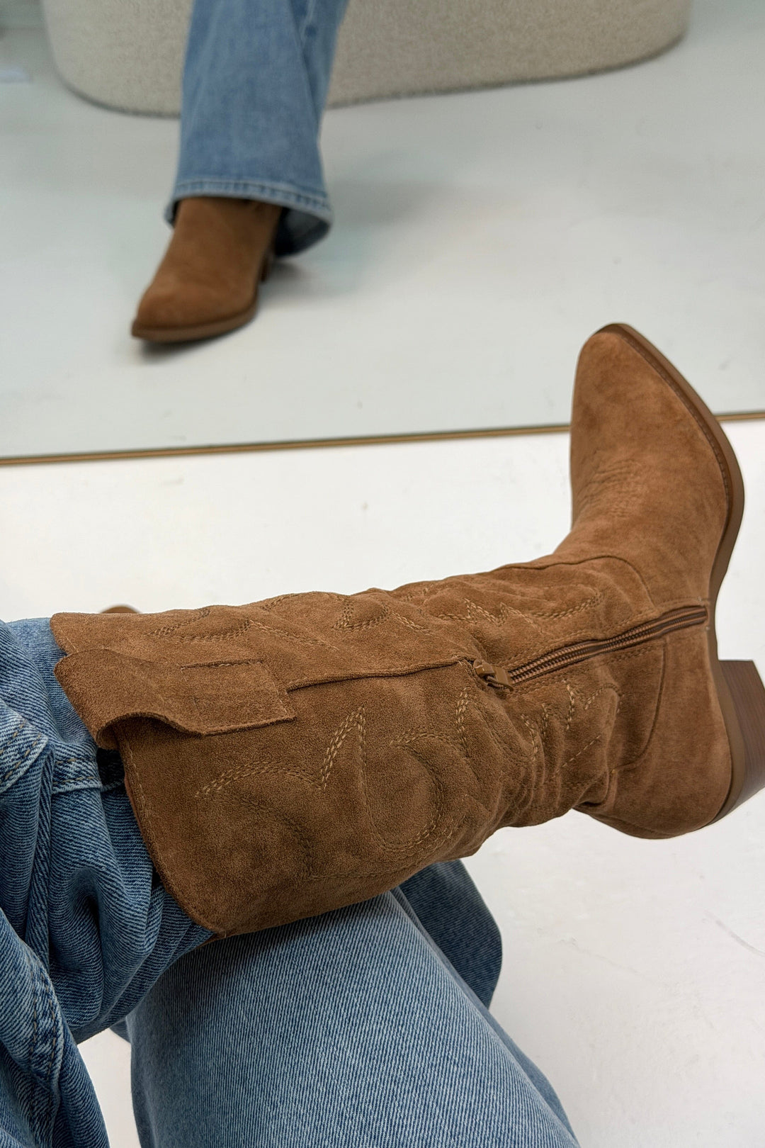 Bloom - Delphinium Boots - Camel Støvler 