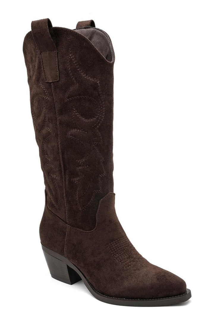 Bloom - Delphinium Boots - Dark Maroon Støvler 