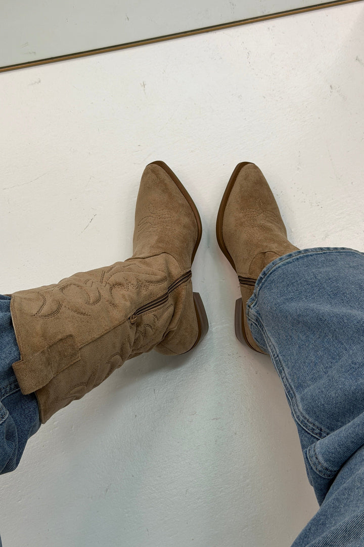 Bloom - Delphinium Boots - Taupe Støvler 