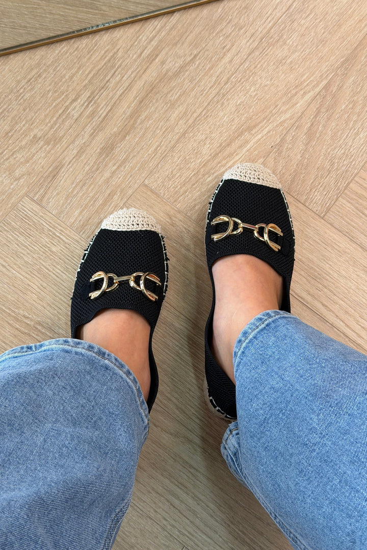 Bloom - Honeysuckle Loafers - Black Loafers 
