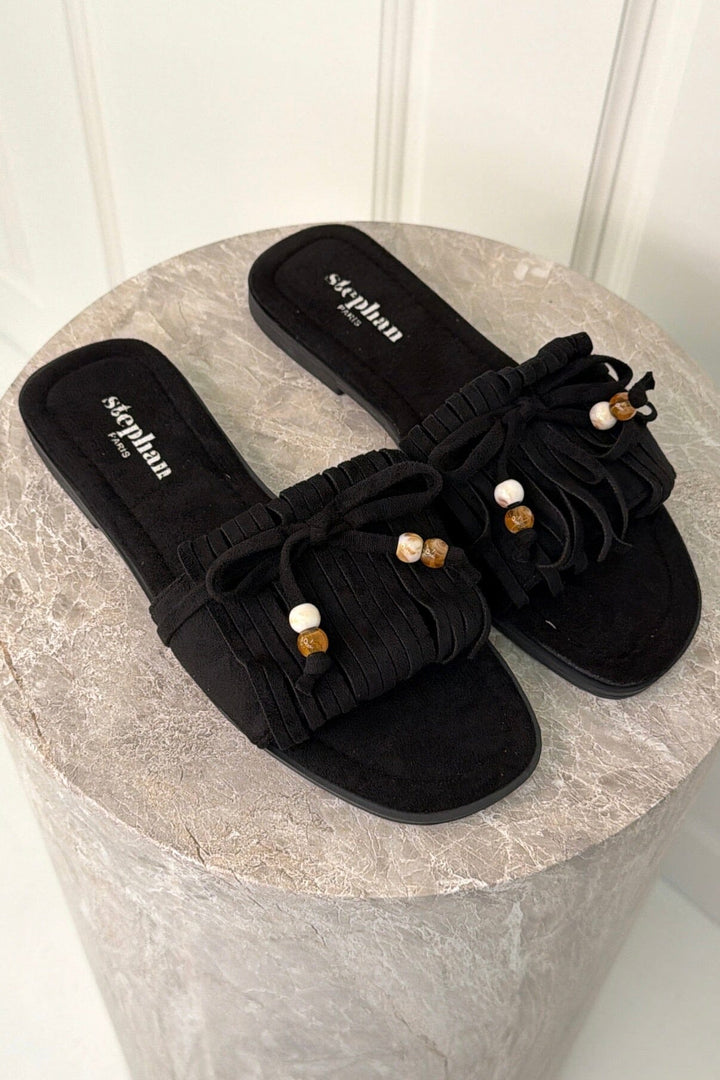 Bloom - Ilaria Sandals - Black Sandaler 