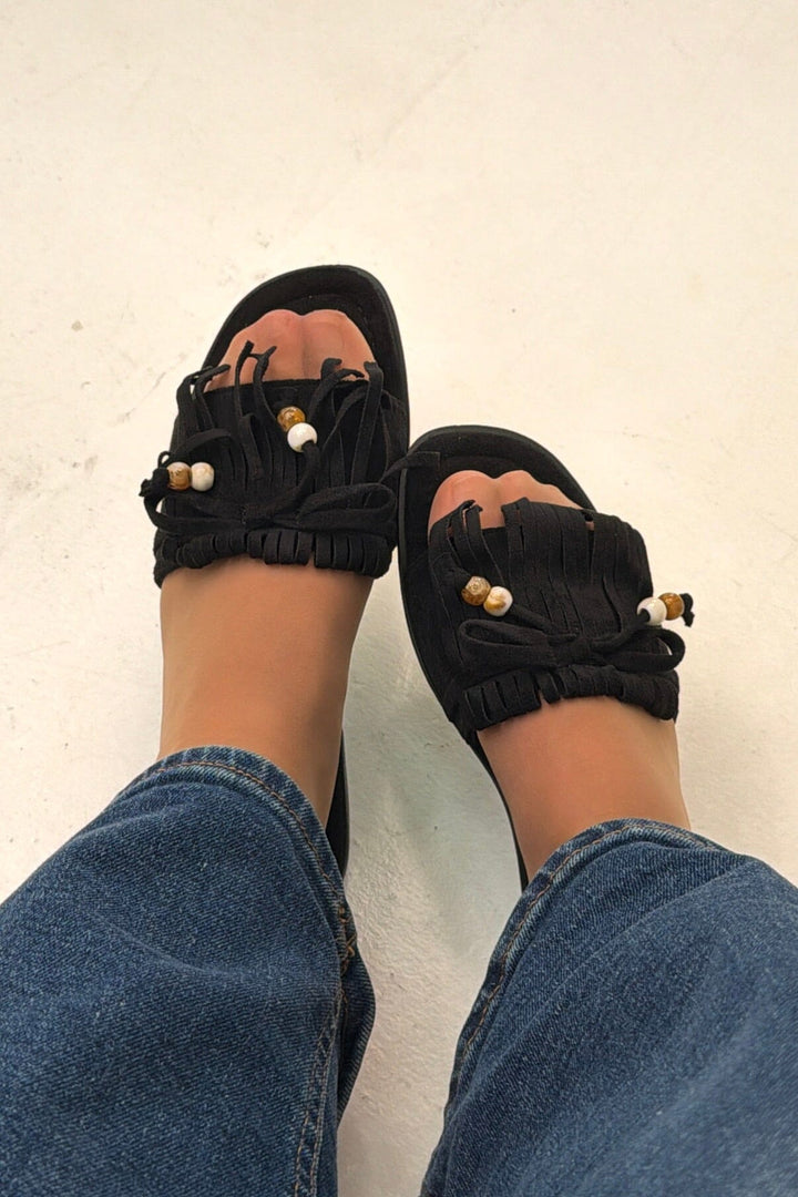 Bloom - Ilaria Sandals - Black Sandaler 