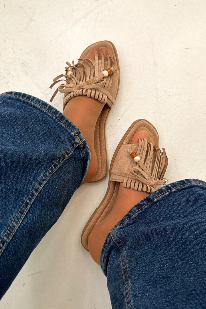 Bloom - Ilaria Sandals - Nude Sandaler 