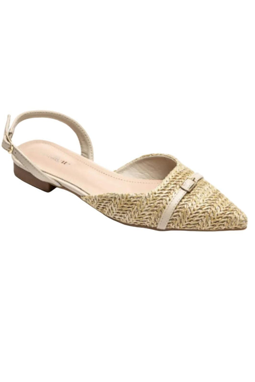 Bloom - Lobelia - Beige Ballerinaer 