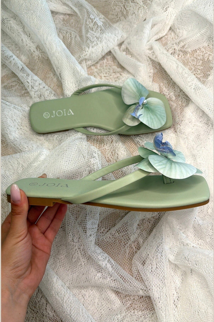 Bloom - Morning Glory Sandals - Green Sandaler 