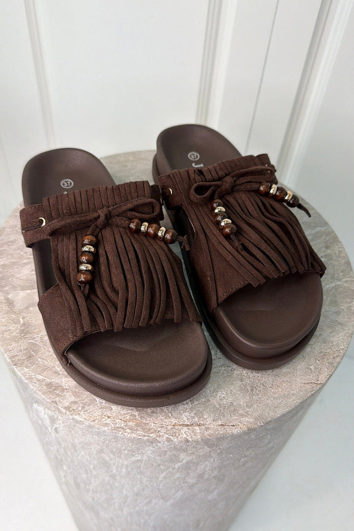 Bloom - Nigella Sandals - Dark Maroon Sandaler 
