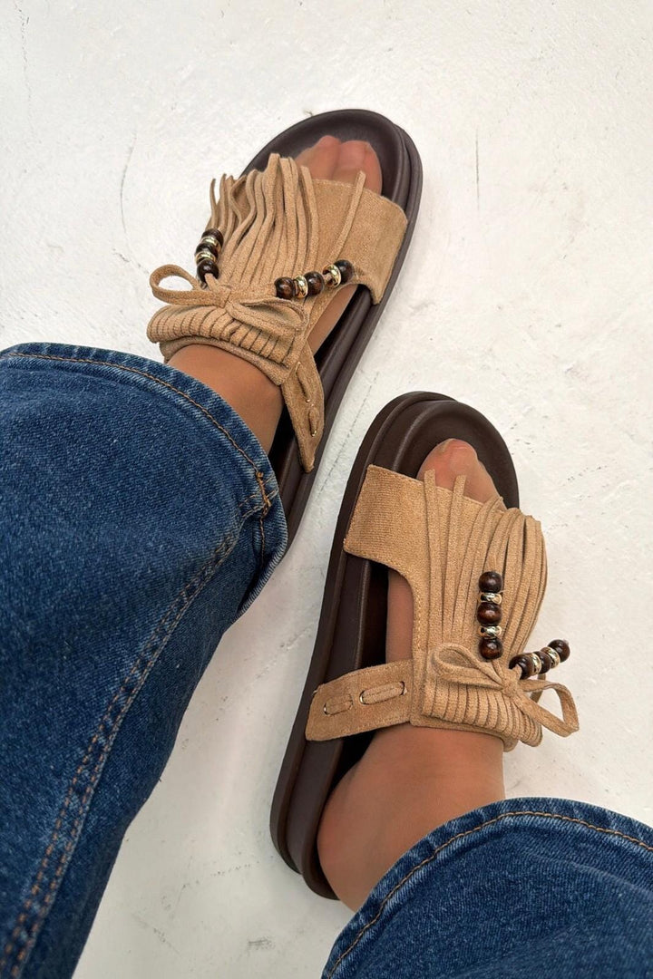 Bloom - Nigella Sandals - Taupe Sandaler 