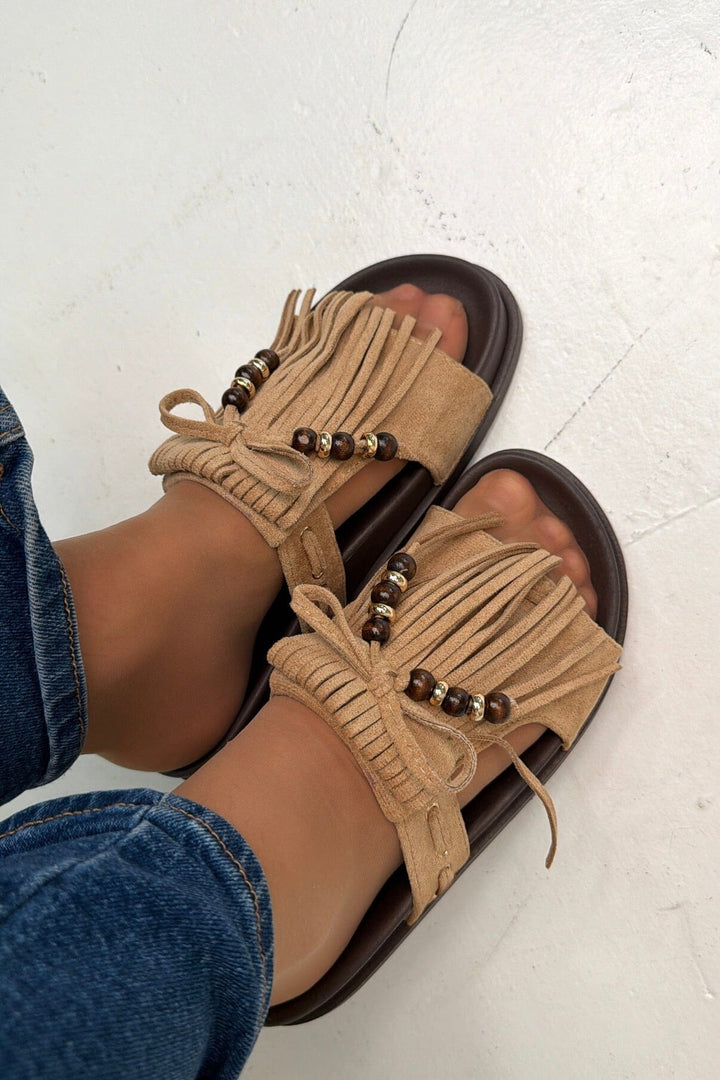 Bloom - Nigella Sandals - Taupe Sandaler 