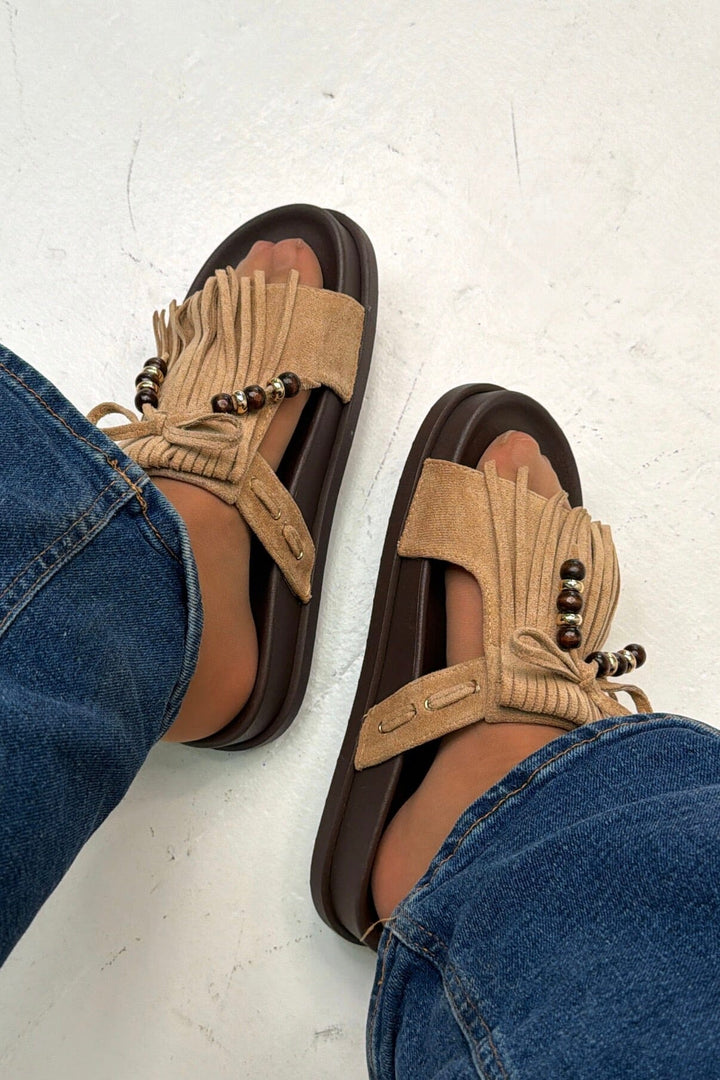 Bloom - Nigella Sandals - Taupe Sandaler 
